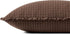 Loloi Dinah Pillow Cover Only, 16x26, Chocolate/Latte