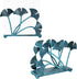 Set 2 OwlGift of Modern Ginkgo Leaves Design Napkin Holder, Metal Paper Napkin Storage for Kitchen, Stylish Paper Towel