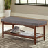 Navenwelle 40x12x2 Linen Bench Cushion, Strengthen Breathable Indoor Seat Cushions, High-Density Bench Pad