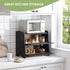 Countertop, Medim-15.7" 9.5" 13" JANSNIMEN Double Layer Bread Box for Kitchen Large Breadbox Bread Container Storage