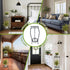 Stands,2 27.1 inch Plant Stand for Indoor Outdoor,Tall Black Metal Rustproof Stable Plant Tier Multiple Corner Display