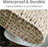 GRANNY SAYS Toilet Paper Storage, Bathroom Organizer for 6 Mage Rolls, Wicker Storage Basket Free Standing, Toilet