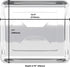 Univen Stainless Steel Baking Tray Pan Compatible with Cuisinart Airfryer TOA-060 and TOA-065