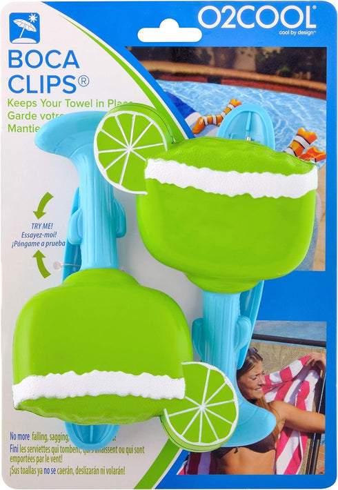 O2COOL BocaClip-Margarita Clip, 1-Pack