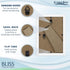 Icona Bay 4x6 Picture Frames - White, 12 Pack - Modern Style Engineered Wood Frames for Table Top or Wall Mount
