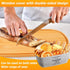 Bread Box for Kitchen Countertop with Cutting Board Lid, Bamboo Fiber Bread Container Holder, Keep Fresh I14.4x8.3x4.7