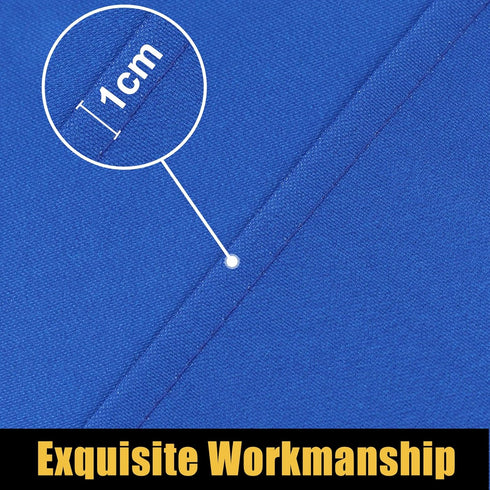 Smiry Rectangle Picnic Table Cloth, Waterproof Elastic Fitted Tablecloths for 8 Foot Tables, Washable Polyester Cover
