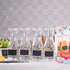Set 4 1 Of Glass Carafes & Pitchers For Mimosa Bar Supplies, Liter Beverage Glass Carafe With Lids