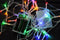 Karlling Battery Operated Christmas Lights, 13 ft, Short Clear Wire String LED Twinkle Fairy Light