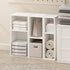 2-Tier Closet Closet Closet 6-Inch Furinno Reed Organizers and Storage, Organizer, Open Shelf Storage, for Wardrobe