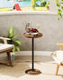 TBZ30BF CHOEZON Drink Table, Small Round Side Table for Small Spaces, Thickened Base End Table, for Living Room