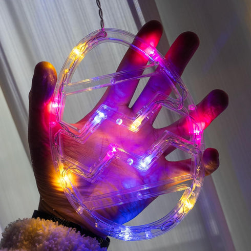 222LED 9FT 8 Dazzle Bright Easter Lights, Pastel Rabbit and Eggs Curtain String Lights with Modes, Plug in Easter