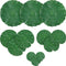 WILLBOND 12 Pieces Artificial Lotus Leaves, Floating Foam Ornament Lily Pads for Pond Decor, Water Lily Leaves