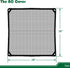 Air Conditioner Cover 28" X 28" for All Seasons, Includes Bungee Cords, Solid Black AC Compressor Condenser Top Cover