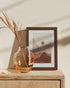6x8 4x6 8x6 (6x8 HAUS AND HUES Picture Frame with Real Glass and Walnut Oak Matted to - Oak Picture Frame - Includes