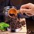Tebery 8 Pack Wood Measuring Scoops for Canister, 1 Tablespoon Beech Coffee Scoop for Coffee Beans, Ground Coffee,