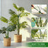 sanzkjic 5pack Adjustable Plant Support Pole Stackable Indoor/Outdoor Support Pole with Clamps, Suitable for Supporting