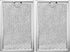 WB06X10309 Microwave Oven Grease Filter - 7-5/8 x 5" Compatible with GE WB06X10359 Microwave Filter Replacement Parts