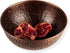 GoCraft Antique Copper Mixing Bowl - Hammered Finish for Salad, Egg Beating, 7.5"