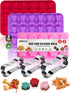 Puppy Dog Paw and Bone Silicone Molds, Non-Stick Food Grade Molds for Baking, Set of 6 Dog Bone Cookie Cutters