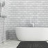 37.4 x15.7 Inch BEMISO Shower Mat Non Slip Bathtub Mat with Suction Cups and Drain Holes Bath Mat for Tub & Shower.Easy