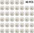 40 Pcs Wire Cube Plastic Connectors Wire Grid Cube Organizer Connectors Replacement Corners for Modular Closet Storage Organizer and Wire Grid Cube Storage Shelving (White)