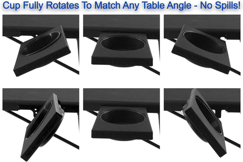 5 STAR SUPER DEALS 5StarSuperDeals Portable Foldable TV Tray Table - Laptop, Eating, Drawing Tray Table Stand