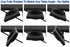 5 STAR SUPER DEALS Portable Foldable TV Tray Table Deluxe - Laptop, Eating, Drawing Tray Table Stand with Adjustable