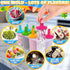 8 Set Pcs Popsicles Molds Round - Reusable Popsicle Molds With Sticks, Multi-Servings & Dishwasher-Safe Popsicle Makers