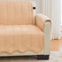 Great Bay Home Velvet Chair Cover - Washable Slipcover Furniture Protector with Elastic Straps - Furniture Cover