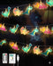 AceList 20 LED Dinosaur String Lights for Kids, Dinosaur Decor with Remote