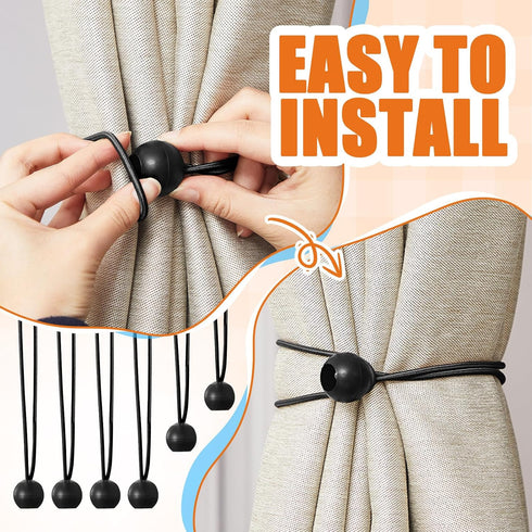 Woanger 12 Pcs Umbrella Strap Securing Straps for Parasol, Reusable Outdoor Umbrella Bungee Tie