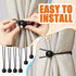 Woanger 12 Pcs Umbrella Strap Securing Straps for Parasol, Reusable Outdoor Umbrella Bungee Tie
