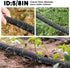 5/8 25 2 Pack, 25 2 Pack Hopegiver Soaker Hose ft Heavy Duty Garden Soaker Hoses with Solid Brass Fitting, Rubber Drip