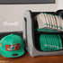 Large Hat Bag for Baseball Caps, Portable Organizer for Traveling & Moving, Holds 12-16 Caps, Grey