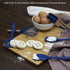Set, Set, COOK WITH COLOR Silicone Cooking Utensils, Kitchen Utensil Easy to Clean Silicone Kitchen Utensils, Cooking