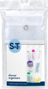 S&T INC. Shower Organizer, Bathroom Caddy with Quick Drying Mesh, 7 Pockets, 2 Pack, White