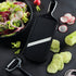 Kyocera Advanced Ceramic Double-edged Mandolin Slicer, Black, 4.6"x12.7"x0.4"
