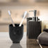 Jay Franco Disney Nightmare Before Christmas Tumbler - Black Resin Toothbrush/Pen Holder Features Jack & Sally