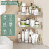 Counter 3 Countertop Webetop Corner Bathroom Organizer Tier Bathroom Organizers Shelf Makeup Organizer for Vanity