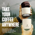 Set 10oz VSSL - Nest Pour Over Coffee | Coffee Maker for Camping | All-In-One Travel Pour Over | Transportable Dripper