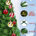 8 4 100 18 3D Remote Mode & Timer Ft Mini Christmas Tree with Warm White & Multi Color Change Lights DIY Balls