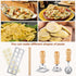 5 Set 2 Inch 1 3 1 (12 Geetery Pcs Ravioli Mold Squares Ravioli Maker Cutter Include Raviolis Maker Press Pasta Cutter