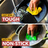 Odor-Free Kitchen Dishcloths, A Scrubber and Scouring Pad for All Surfaces, 4-Pack