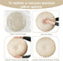 1 Pack (14.5 Inch, ROSE&RISY Round Pleated Velvet Throw Pillow, Decorative Accent Pumpkin Pillow Cushion for Couch Sofa
