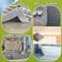 16Pcs Non-Slip Rug Carpet Grippers, Large Reusable Tape Pads, Strong Adhesive, Removable Double-Sided Strips