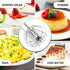 Push Action Egg Whisk Kitchen Tool
