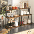 Countertop Countertop, BF02TL01 HOOBRO Kitchen Organizer, Moveable Corner Shelf, Desktop Storage Organizer for Office