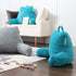 Nestl Reading Pillow for Kids & Teens with Shredded Memory Foam, Luxe Cut Plush Backrest Pillows for Reading