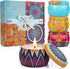 Scented Candles Gifts Set for Women, Large Tin Soy Candle Lavender for Home, Birthday Gifts for Mom